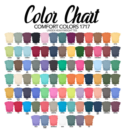 Adult Comfort Color T-Shirt