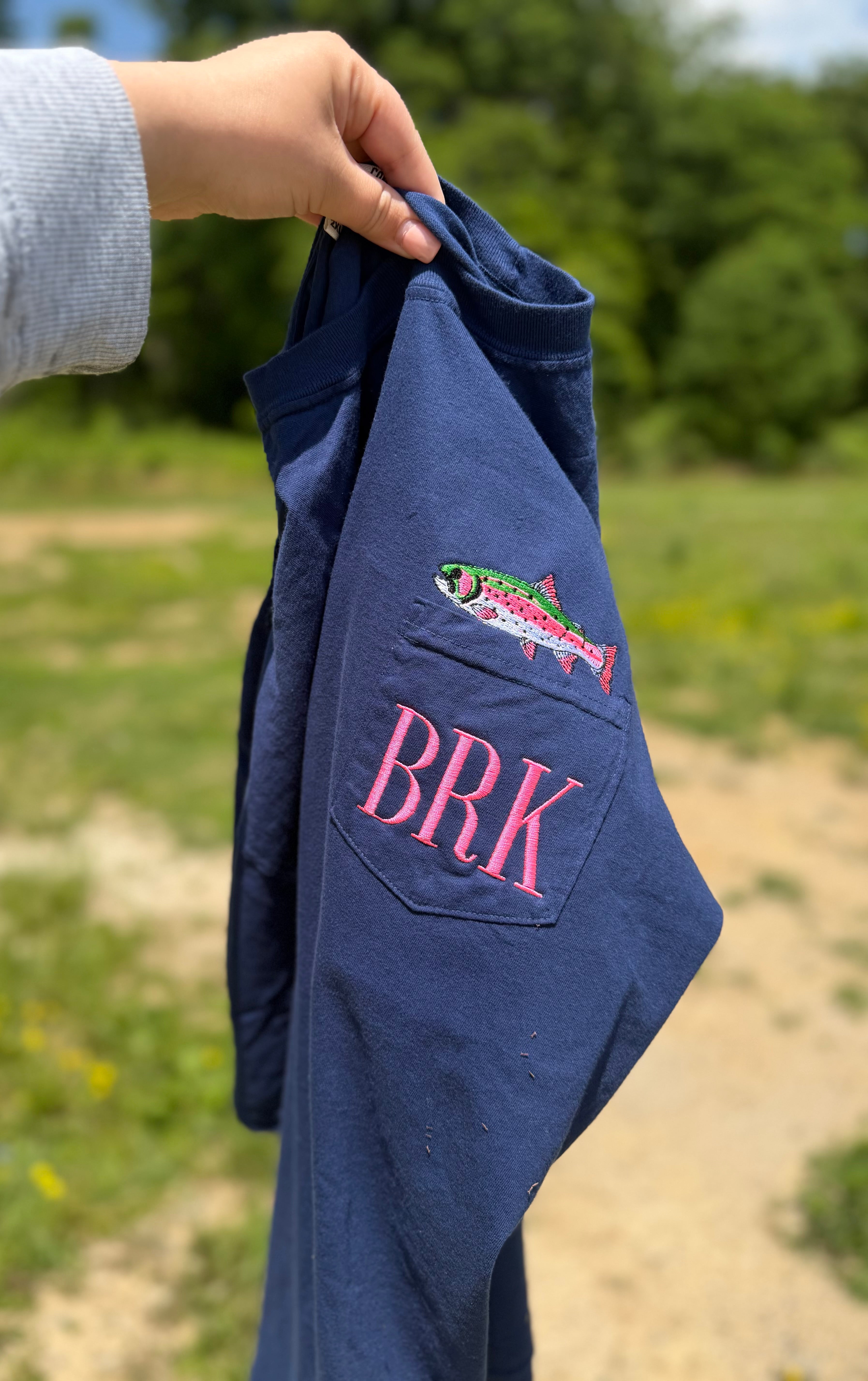 Rainbow Trout Monogram