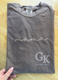 Minimalist Embroidered  Mama Tee